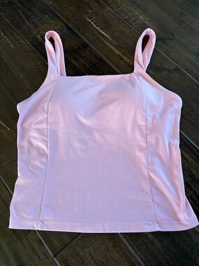 Women’s Xersion Square Neck Pink Tank Top